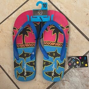 Maui And Sons Men Flip Flops size 10
